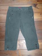 Pantalon Gigue Sport vert foncé (kaki) taille 38, Comme neuf, Vert, Trois-quarts, Taille 38/40 (M)