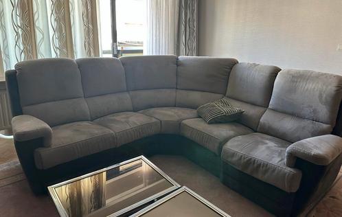 Hoekbank, Huis en Inrichting, Zetels | Complete zithoeken, Zo goed als nieuw, Stof, Ophalen of Verzenden