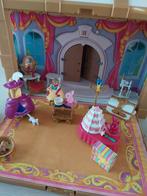 playmobil draagbare prinsessenkasteel + extras, Ophalen, Gebruikt, Complete set