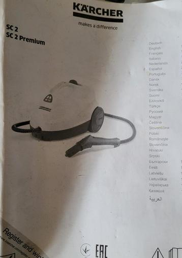 Karcher machine a vapeur, Electroménager, Enlèvement, Comme neuf, Nettoyeur à vapeur