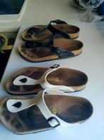 Pantoufles Birkenstockt  taille 40  Noir et blanc brillant, Vêtements | Femmes, Chaussures, Porté, Enlèvement, Blanc, Sandales de bain
