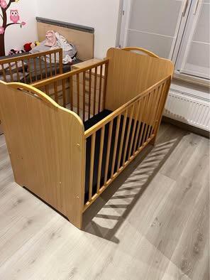 Babybed met matras, Kinderen en Baby's, Babywiegjes en Ledikanten, Gebruikt, Ledikant, Ophalen