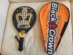 Padelracket Black Crown Piton Air, Sport en Fitness, Ophalen, Gebruikt, Padelracket