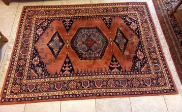 Handgeknoopt Indisch tapijt in perfecte staat