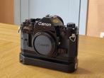 Canon A1 (24x36) + Power Winder in zeer goede staat => 99€, Ophalen of Verzenden, Zo goed als nieuw, Spiegelreflex, Canon