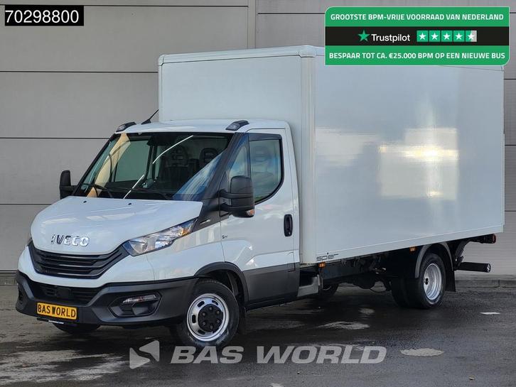 Iveco Daily 35C16 Laadklep Dubbellucht Bakwagen 160PK Airco, Auto's, Bestelwagens en Lichte vracht, Bedrijf, Te koop, Airconditioning