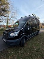 Ford Transit,  automaat, navi, airco, verwarmde zetels, Stof, 1995 cc, Zwart, Bluetooth