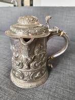 GEORGE I SILVER ROCOCO SILVER LIDDED TANKARD 1726, Ophalen, Goud