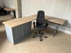 elektrisch Wing Bureau Halifax blad 180x240cm x hoogte verst, Ophalen, Elektrisch, Zo goed als nieuw, Bureau