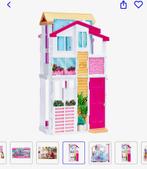 barbie huis malibu + auto’s, Kinderen en Baby's, Ophalen, Zo goed als nieuw