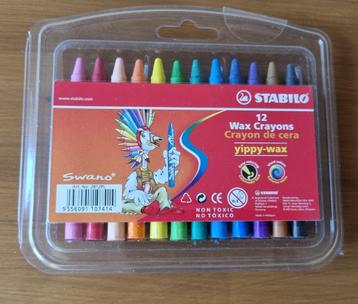 Stabilo waskrijtjes 12 stuks beschikbaar voor biedingen