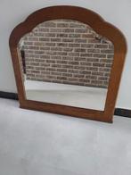 mid century spiegel met facetrand, Antiek en Kunst, Ophalen