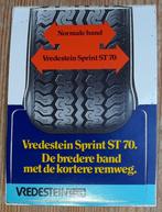 Vintage sticker Vredestein Sprint ST70 banden pneus retro, Collections, Autocollants, Comme neuf, Voiture ou Moto, Enlèvement ou Envoi