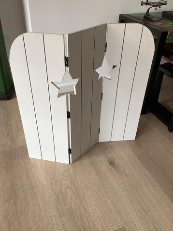 Houten Vensterscherm, Huis en Inrichting, Woonaccessoires | Kamerschermen, Ophalen of Verzenden, Nieuw
