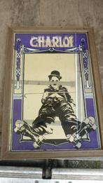 REKLAAM SPIEGELTJE CHARLIE CHAPLIN, Antiek en Kunst, Ophalen
