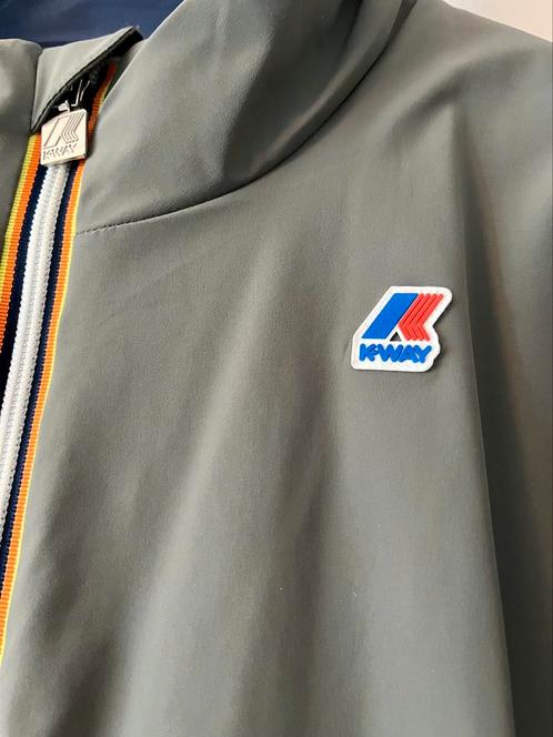 K-way Warme jas 'Arséne' - Omkeerbaar XL, Kleding | Heren, Jassen | Winter, Zo goed als nieuw, Maat 56/58 (XL), Groen