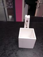 Pot en bois blanc pour montage floral, Enlèvement ou Envoi, Comme neuf, Bois