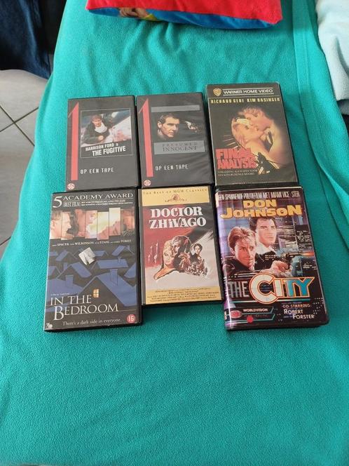 vhs video casettes, Cd's en Dvd's, VHS | Film, Gebruikt, Overige genres, Ophalen