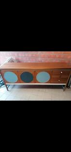 Retro/Vintage teak Sideboard Circles by Nathan Furniture, Ophalen of Verzenden, Zo goed als nieuw