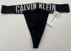 String Calvin Klein Nieuw, Verzenden, Zwart, Calvin Klein, Slip