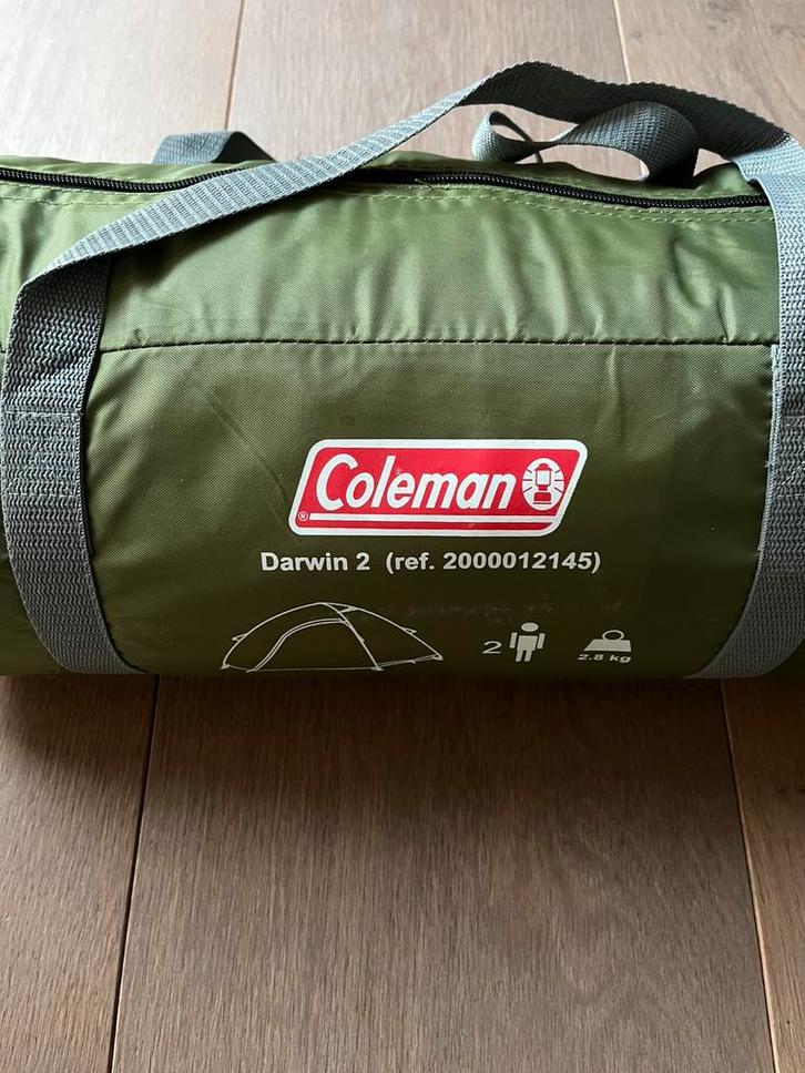 Coleman Darwin 2 (2-persoons tent) – 2,8 kg, Caravans en Kamperen, Tenten, Zo goed als nieuw, Ophalen
