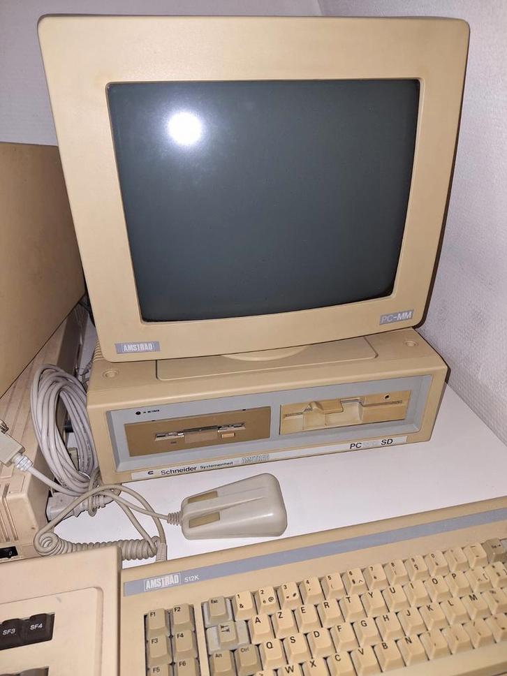 SCHNEIDER AMSTRAD 1512 SD, Informatique & Logiciels, Ordinateurs Vintage, Enlèvement