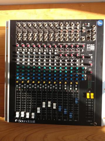 Soundcraft m8 top mixer, mengtafel beschikbaar voor biedingen