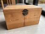 Mooie houten kist, Huis en Inrichting, Woonaccessoires | Kisten, Ophalen, Zo goed als nieuw