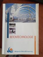 Betontechnologie, Boeken, Ophalen, Gelezen, Overige niveaus, Belgische BetonGroepering