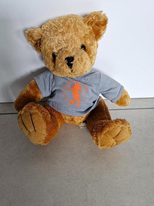 beer Bikkembergs, Verzamelen, Beren en Cherished Teddies, Zo goed als nieuw, Stoffen beer, Overige merken, Ophalen of Verzenden