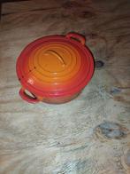 Gietijzeren braadpan van 22 cm, Ophalen of Verzenden, Zo goed als nieuw, Gietijzer