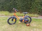 Kinderfietsje met zijwieltjes, Fietsen en Brommers, Ophalen, Zijwieltjes, Gebruikt, B-Twin