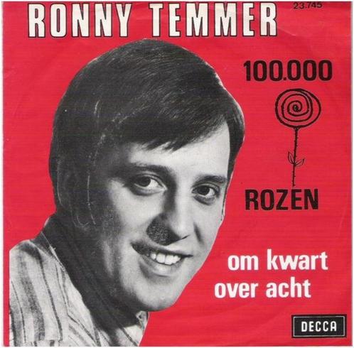 Ronny Temmer: "100.000 Rozen"/Ronny Temmer-SETJE!, Cd's en Dvd's, Vinyl | Nederlandstalig, Ophalen of Verzenden