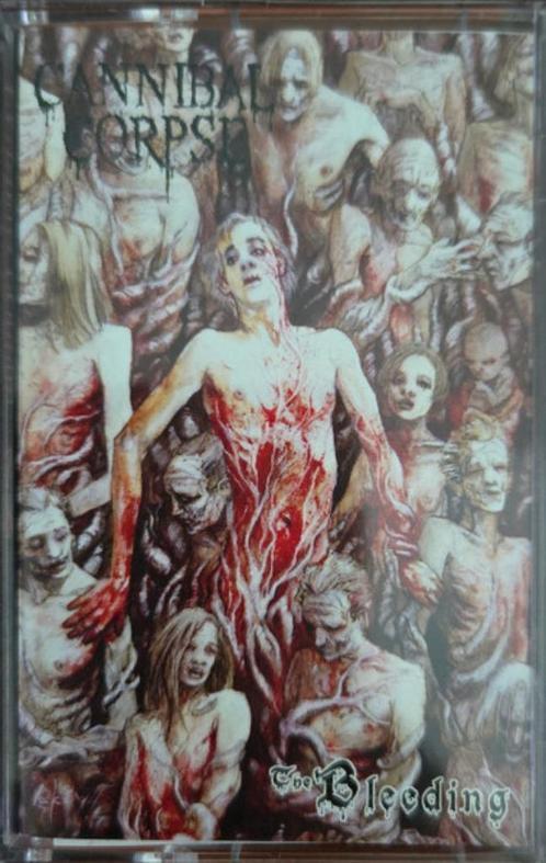 Cannibal Corpse – The Bleeding (cassette/nieuw), Cd's en Dvd's, Cassettebandjes, Nieuw in verpakking, Origineel, Rock en Metal