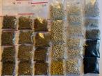 Assortiment rocailles miyuki brons goud zilver grijs zwart, Hobby en Vrije tijd, Kralen en Sieraden maken, Ophalen of Verzenden