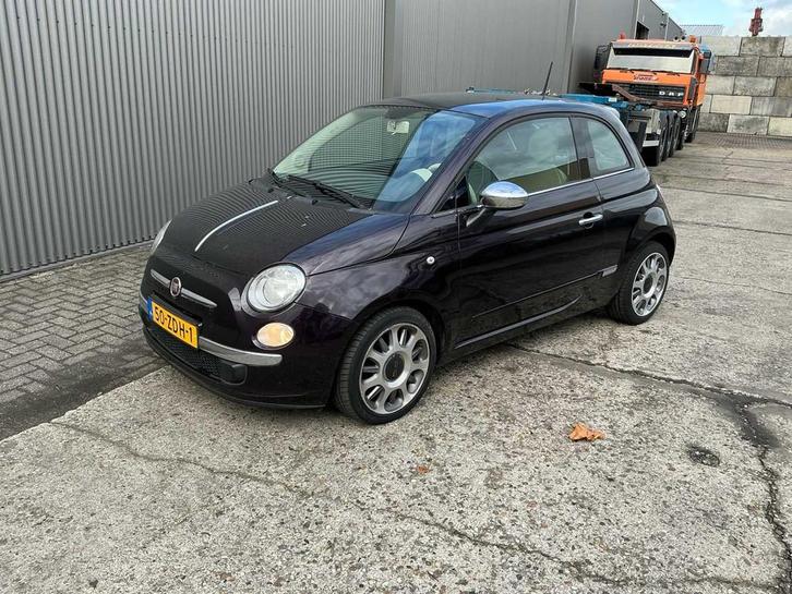 2012 Fiat 500 0.9 TwinAir Lounge, Auto's, Fiat, Bedrijf, Overige brandstoffen, Euro 5, Stadsauto, Handgeschakeld, Gebruikt