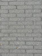 Gratis donkergrijze klinkers oprit/tuin voor 55m2, Tuin en Terras, Tegels en Klinkers, Ophalen, Zo goed als nieuw, Klinkers