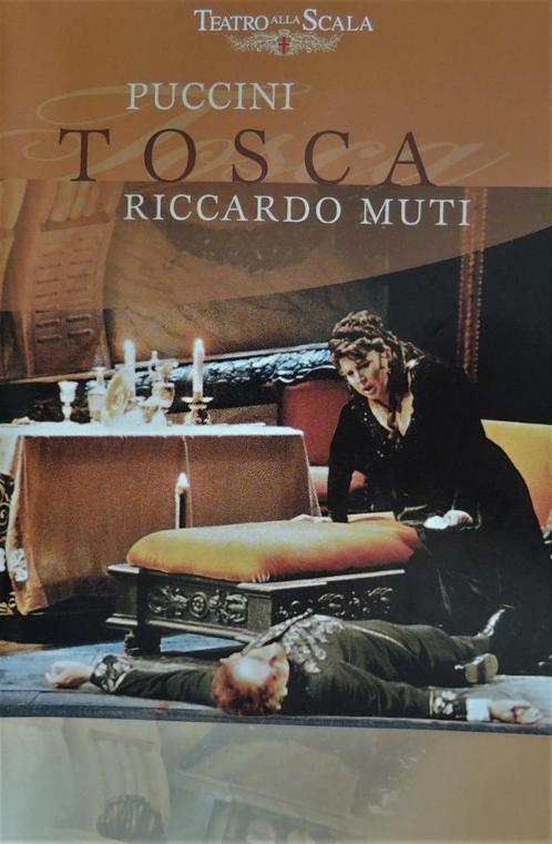 DVD - Tosca / Puccini - Guleghina / Licitra / Nucci / Muti, CD & DVD, CD | Classique, Comme neuf, Opéra ou Opérette, Enlèvement ou Envoi