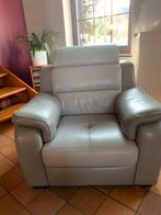 Fauteuil en cuir état neuf, Zo goed als nieuw, 75 tot 100 cm, Leer, 75 tot 100 cm