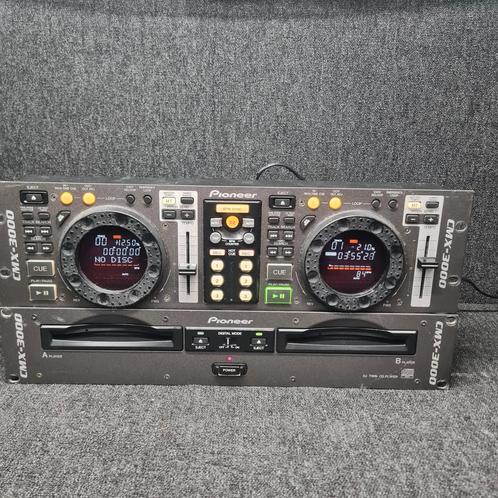 PIONEER  CMX-3000  dubbele dj cd spelers, Audio, Tv en Foto, Luidsprekerboxen, Zo goed als nieuw, Ophalen of Verzenden