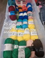 Nieuw en ongebruikte wol bollen. 25 stukjes verschillende kl, Hobby & Loisirs créatifs, Tricot & Crochet, Enlèvement ou Envoi