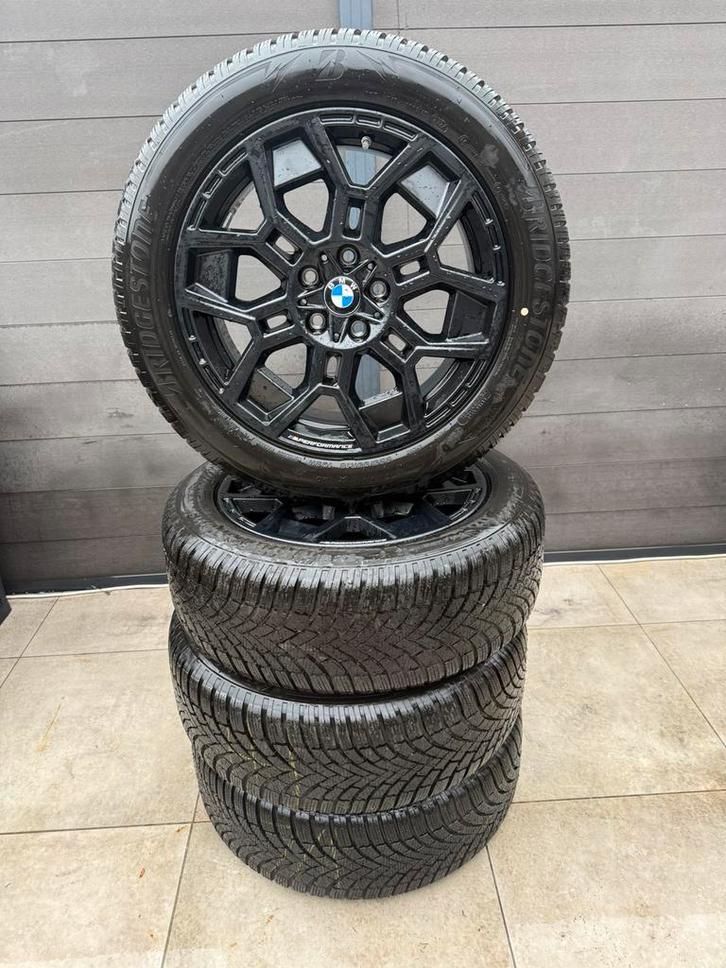 Jantes hiver BMW style 880M X1 - X2  U11 - U10  225-55-18, Autos : Pièces & Accessoires, Pneus & Jantes, Pneus et Jantes, Pneus hiver