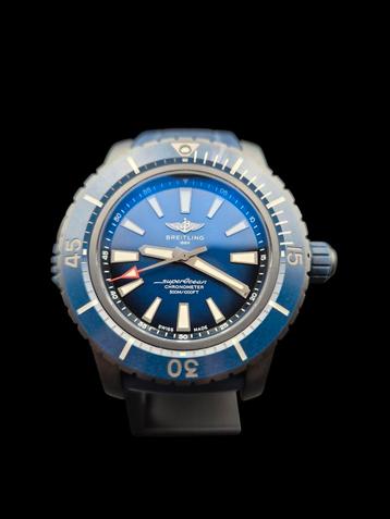 Breitling Superocean Automatic 48, Handtassen en Accessoires, Horloges | Heren, Ophalen, Zo goed als nieuw, Breitling