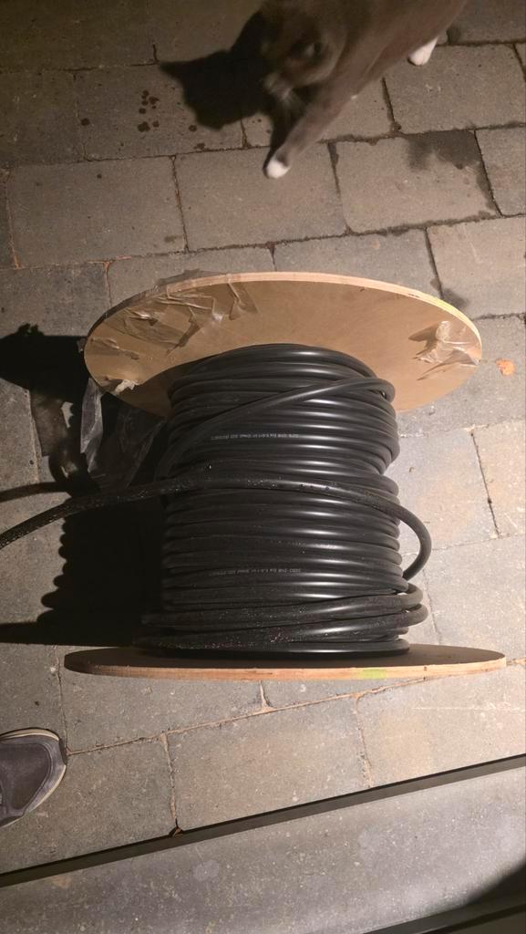 exvb kabel 3g4mm² Nieuw 60meter, Doe-het-zelf en Bouw, Elektriciteit en Kabels, Nieuw, Kabel of Snoer, Ophalen