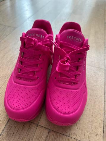 Skechers Uno Night Pink: NEUF! Size:37 EUR;Fuchsia Neon Pink, Enlèvement ou Envoi, Neuf