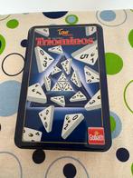 reis triominos in blikken doos, Drie of vier spelers, Ophalen of Verzenden, Nieuw, Goliath