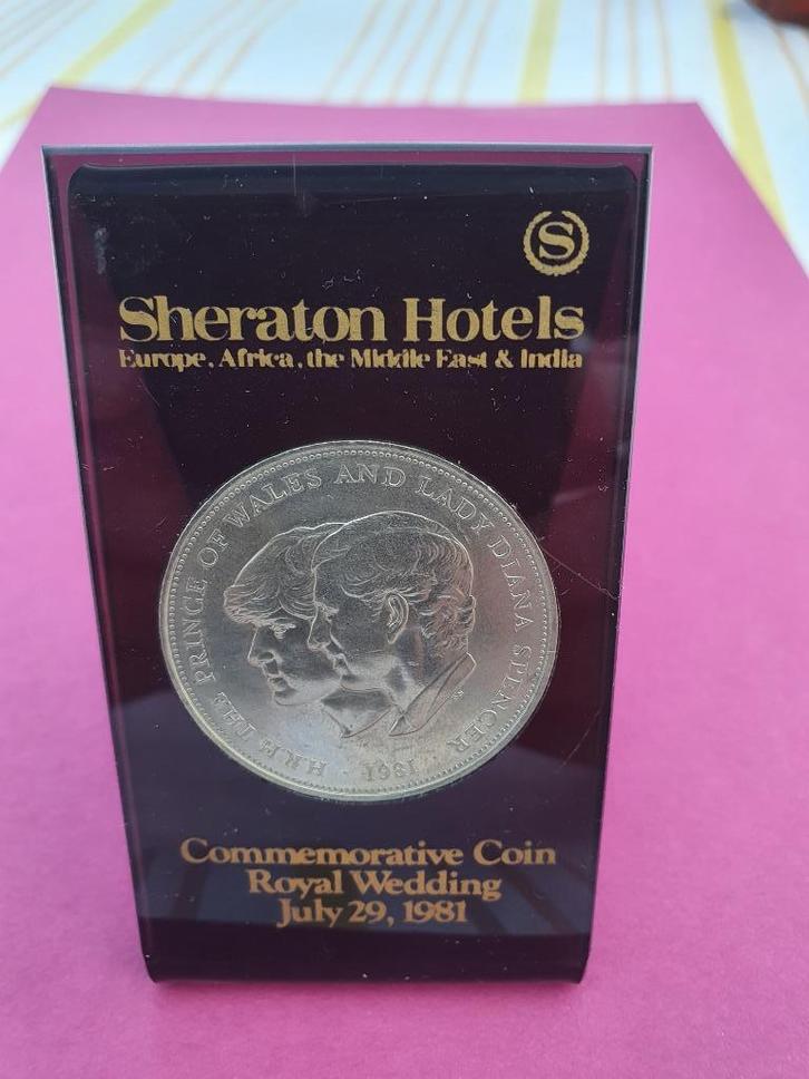 VERZAMELBAAR - KONINKLIJK HUWELIJK CHARLES + DIANA 1981, Postzegels en Munten, Penningen en Medailles, Overige materialen, Ophalen of Verzenden