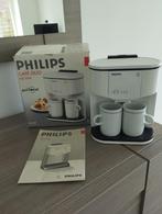 Machine à café Philips Duo pour café moulu, 2 tot 4 kopjes, Ophalen, Zo goed als nieuw, Gemalen koffie