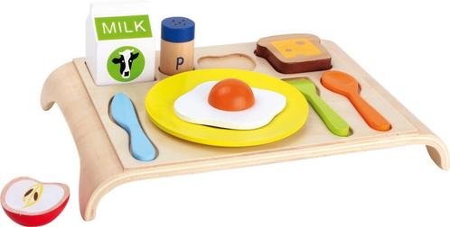 Ontbijtset met dienblad OP=OP prijs, Kinderen en Baby's, Speelgoed | Speelkeukens, Nieuw, Speelkeuken-accessoire, Hout, Ophalen of Verzenden