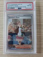 Jasmine's Gaze Pokémon kaart PSA 8, Hobby en Vrije tijd, Ophalen of Verzenden, Zo goed als nieuw, Losse kaart, Foil